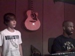 Justin singing You Got It Bad with B. Cox