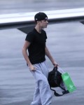 Justin Bieber Arrives in Australia for Tour without Selena Gomez