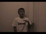 Justin singing Wait for You by Elliott Yamin