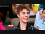 Upside Down (Justin Bieber Video) with lyrics