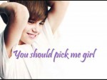 Justin Bieber – Pick Me [Lyrics]