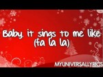 Justin Bieber – Fa La La ft. Boyz II Men (Lyrics Video) HD
