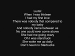 Baby – Justin Bieber Ft. Ludacris Lyrics on screen [Full song Studio Version]