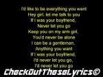 Justin Bieber – Boyfriend – [Lyrics On Screen] – HD Quality – Free Download