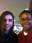 Me and my new friend belieberolivia ICAN’T BELIEVE SHE FLEW ALL THE WAY FROM ENGLAND TO NYC FOR THIS CONCERT