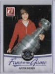 2010-11 Donruss Fans of the Game 3 Justin Bieber