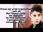 Justin Bieber – Take You (Acoustic) [Lyrics On Screen] Believe Acoustic