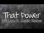will.i.am – That Power ft. Justin Bieber(FREE DOWNLOAD LINK)