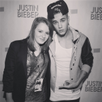 We then got in line for Justin’s meet and greet. We saw Justin’s…