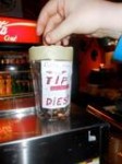 Every time you tip a justin bieber fan dies Every time you tip a justin bieber fan dies