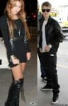 Miley Cyrus Justin Bieber ready for photoshoot